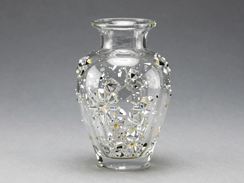 Håndlavet Krystalvase